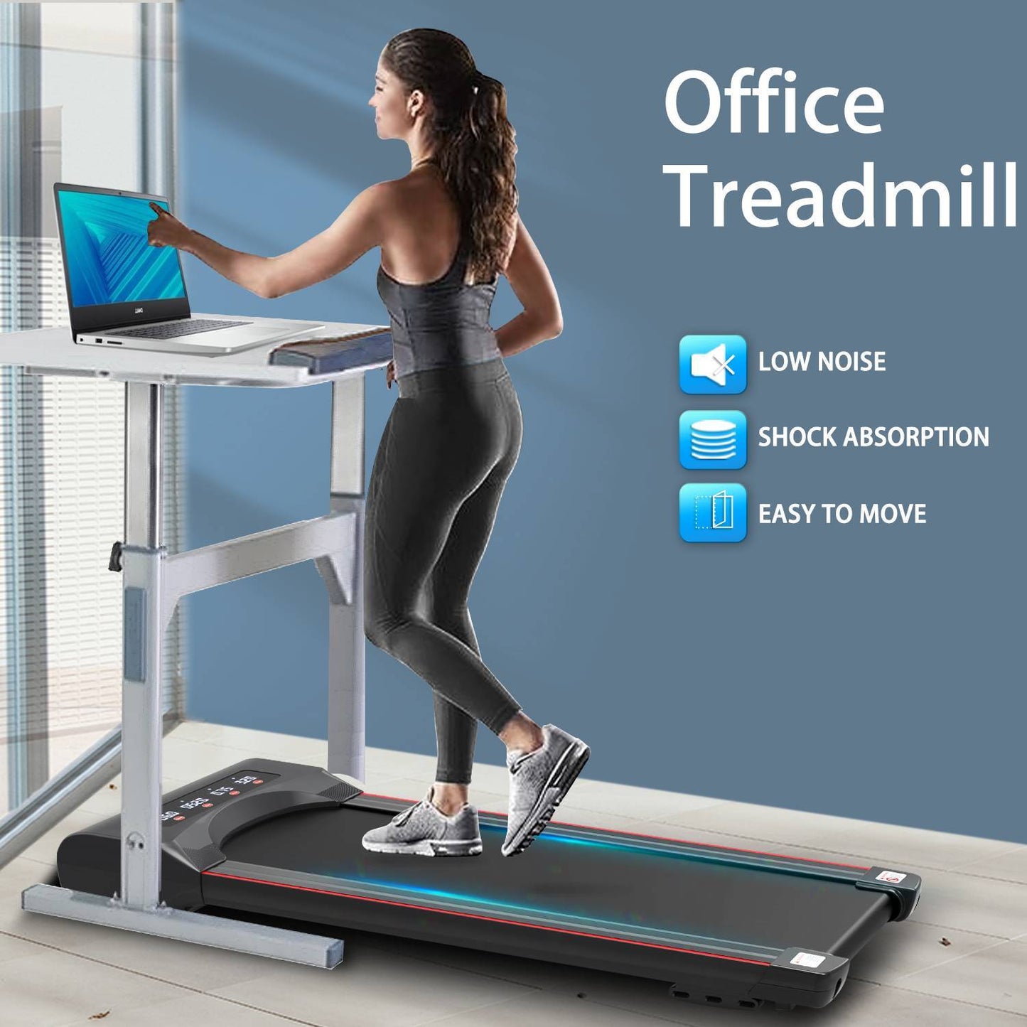 Under Desk Treadmill Machine Walking Pad For Home and Office