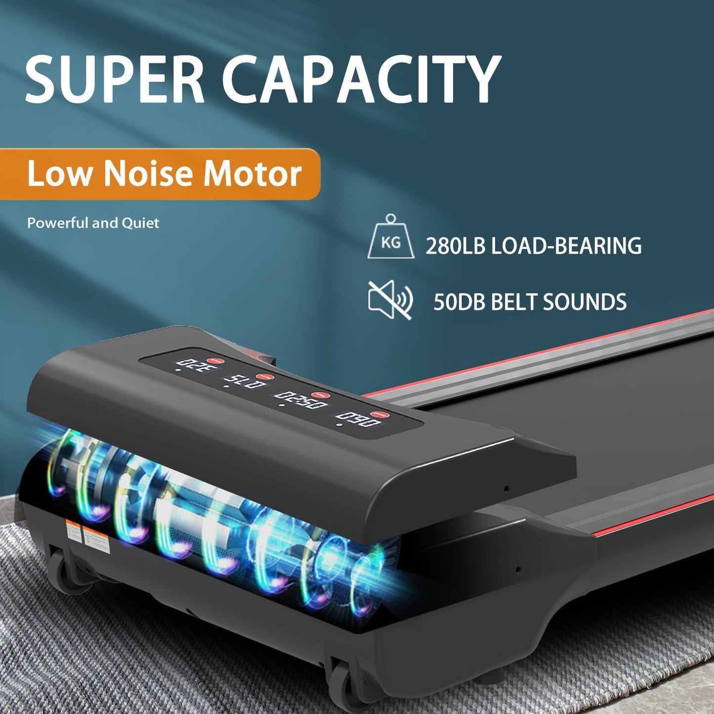 Under Desk Treadmill Machine Walking Pad For Home and Office