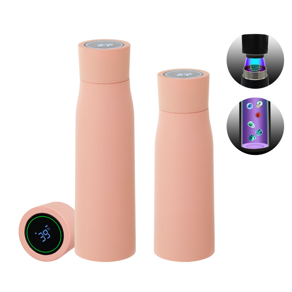 Thermal Water Bottle, Smart Temperature Stainless Steel Water Tumbler Bottle